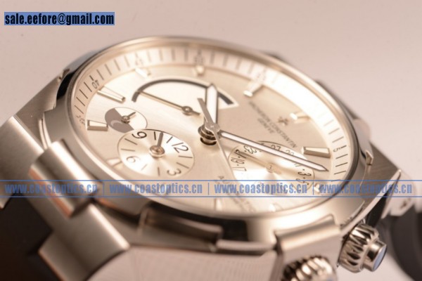 1:1 Clone Vacheron Constantin Overseas Dual Time Watch Steel 47450/000A-9040